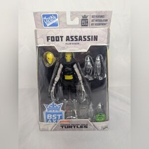 Teenage Mutant Ninja Turtles BST AXN Yellow Foot Assassin Action Figure